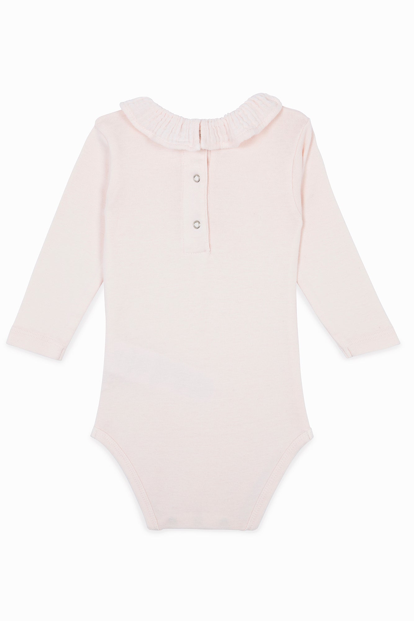 Body - Naissance Colerette rose Bébé coton biologique