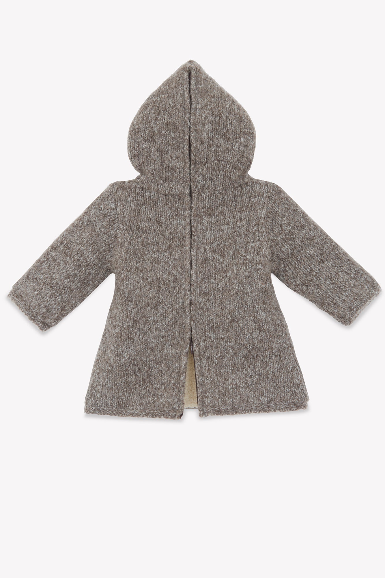 Burnou - Mamouth beige Bébé en laine