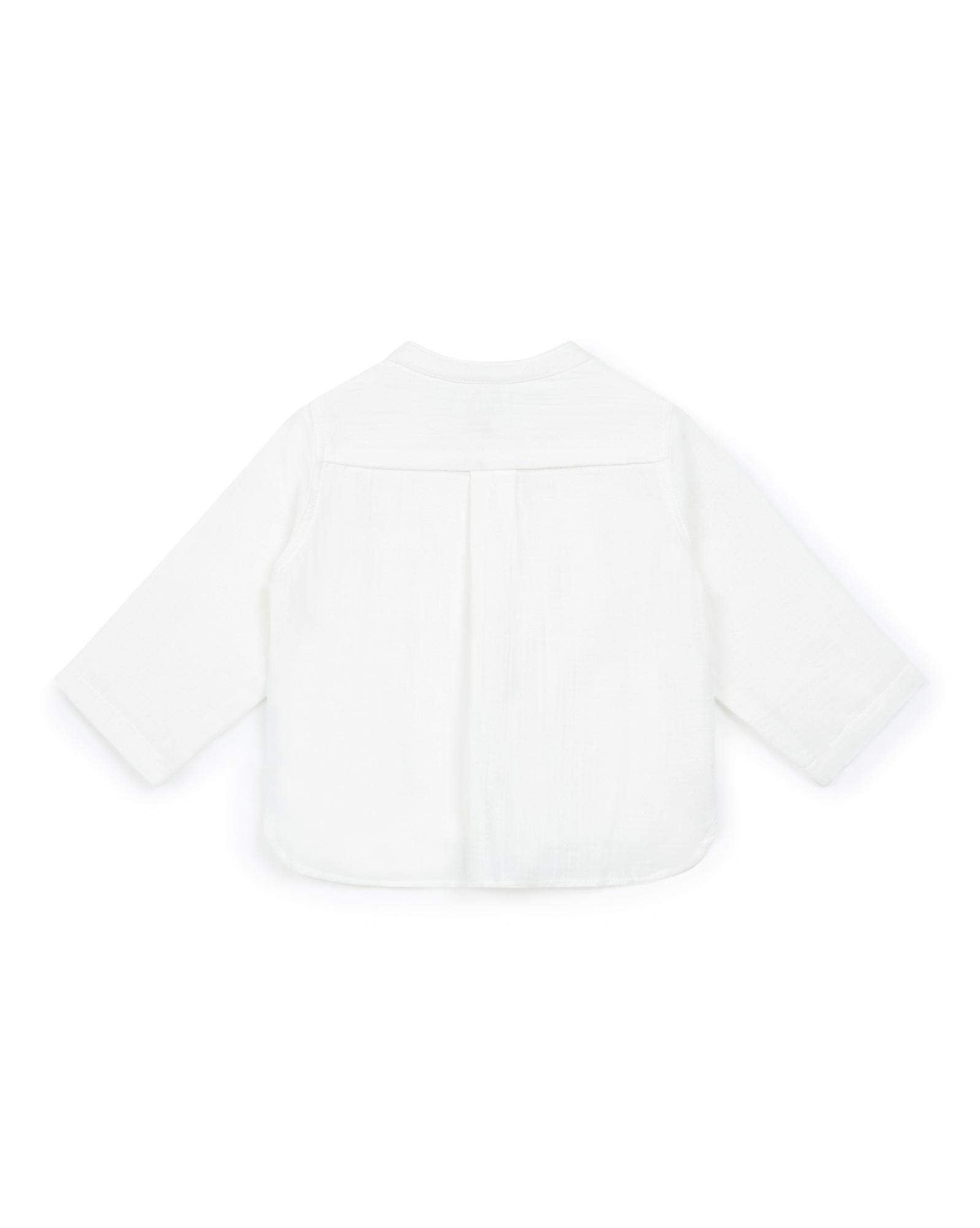 Chemise Matt beige Bébé en gaze 100% coton biologique certifié GOTS