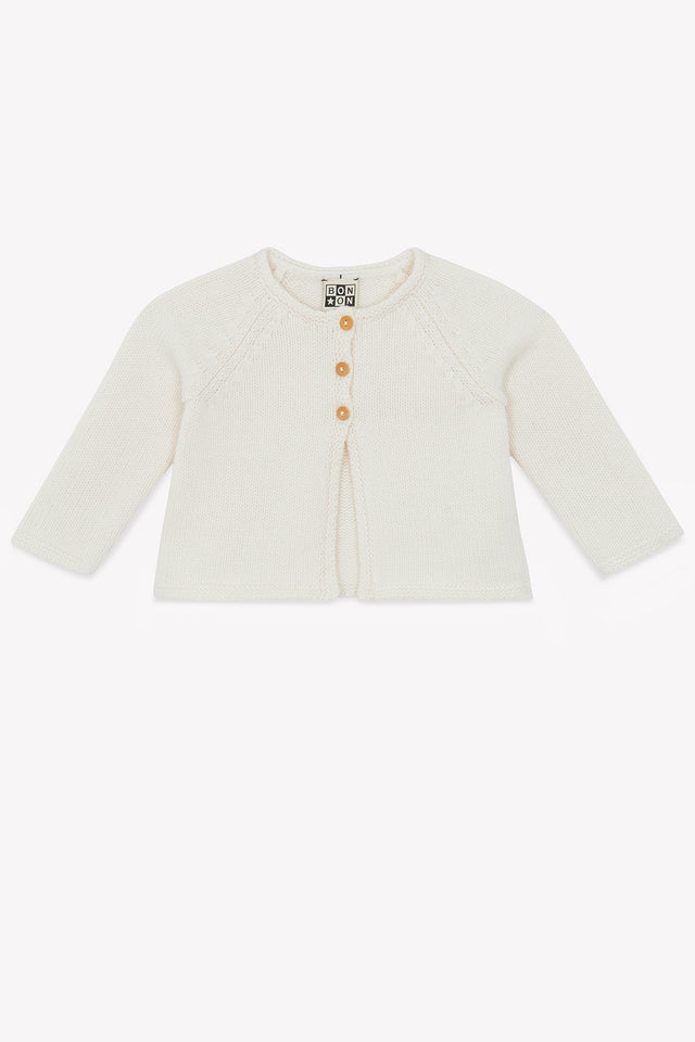 Cardigan - Beige Baby in a knit - Image principale