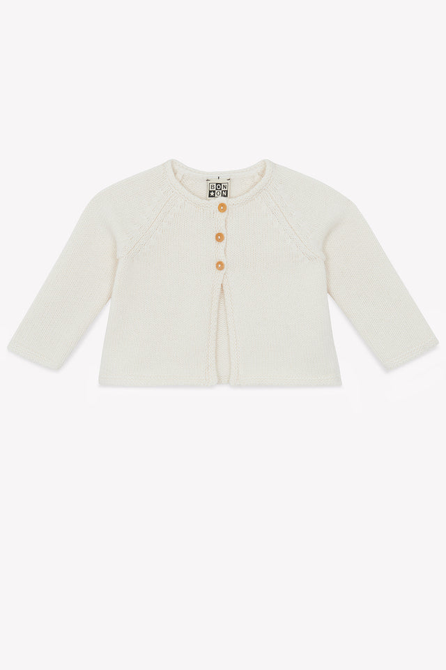 Cardigan - beige Bébé en maille - Image principale