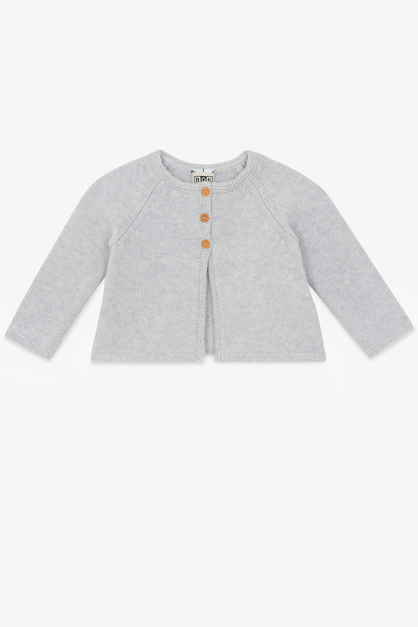 Cardigan gris Bébé en maille