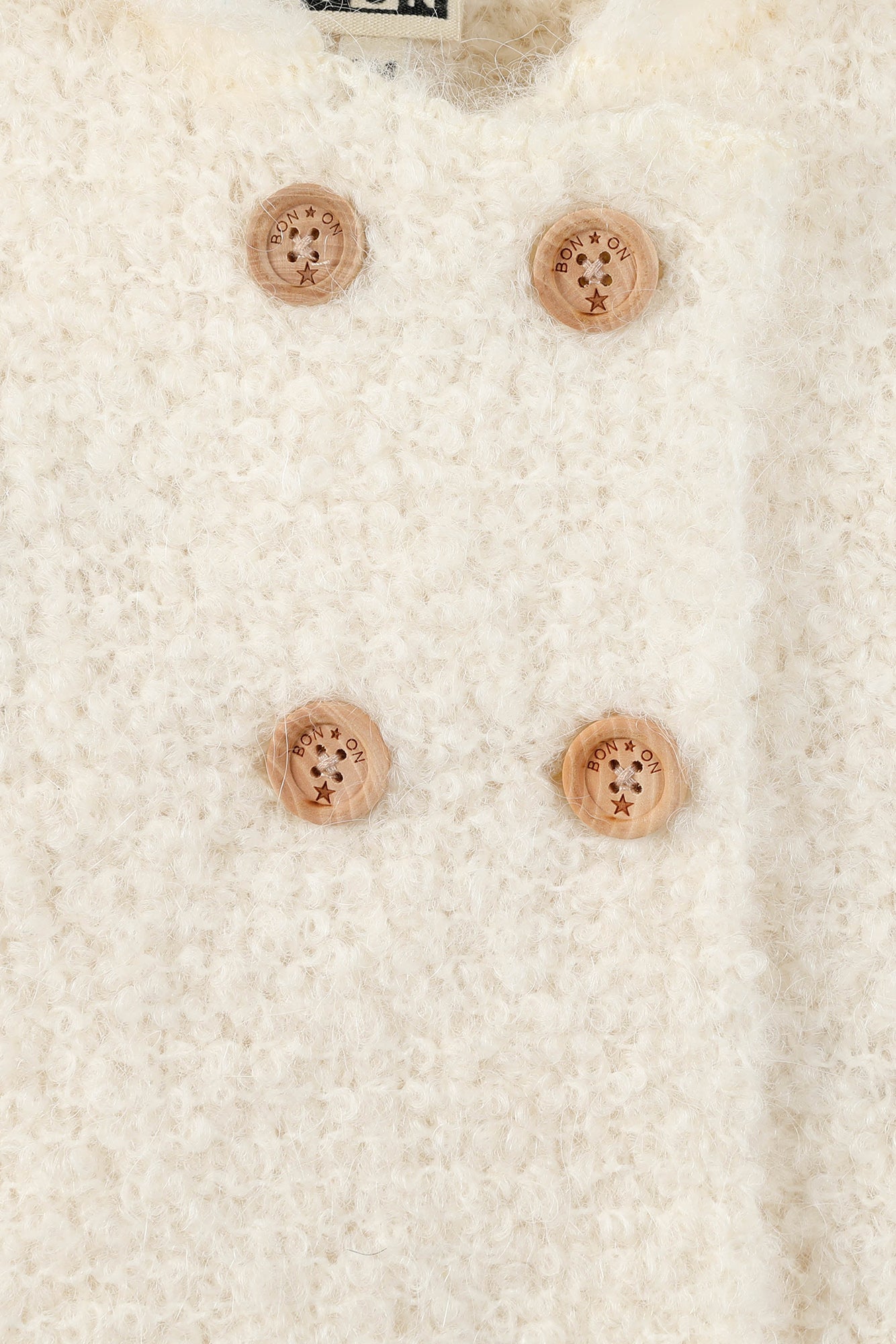 Coat - Beige Baby in a knit