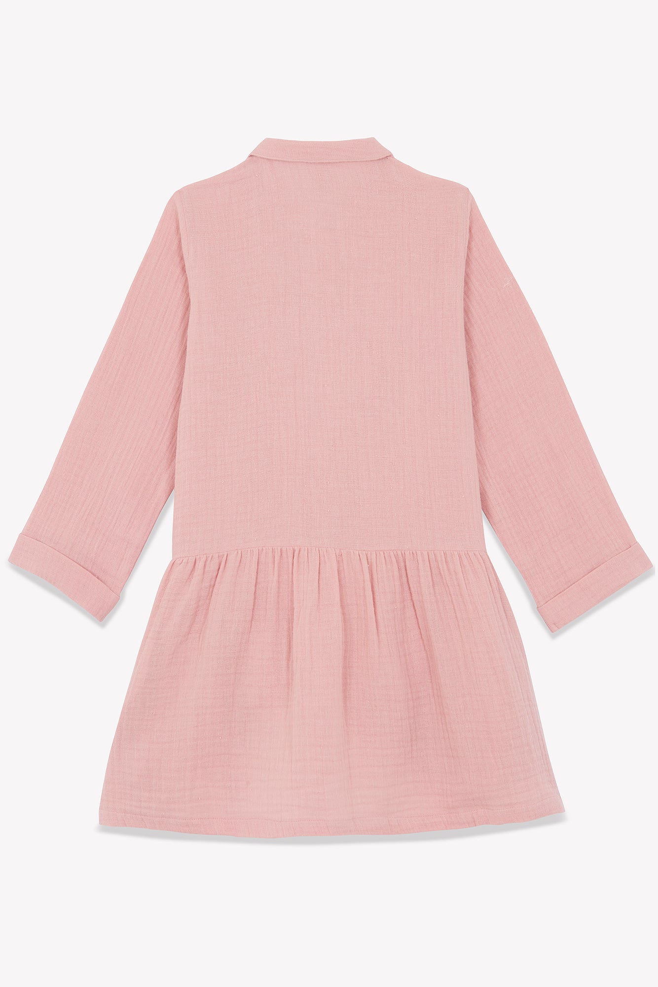 Dress - Rafia Pink in double cotton gauze