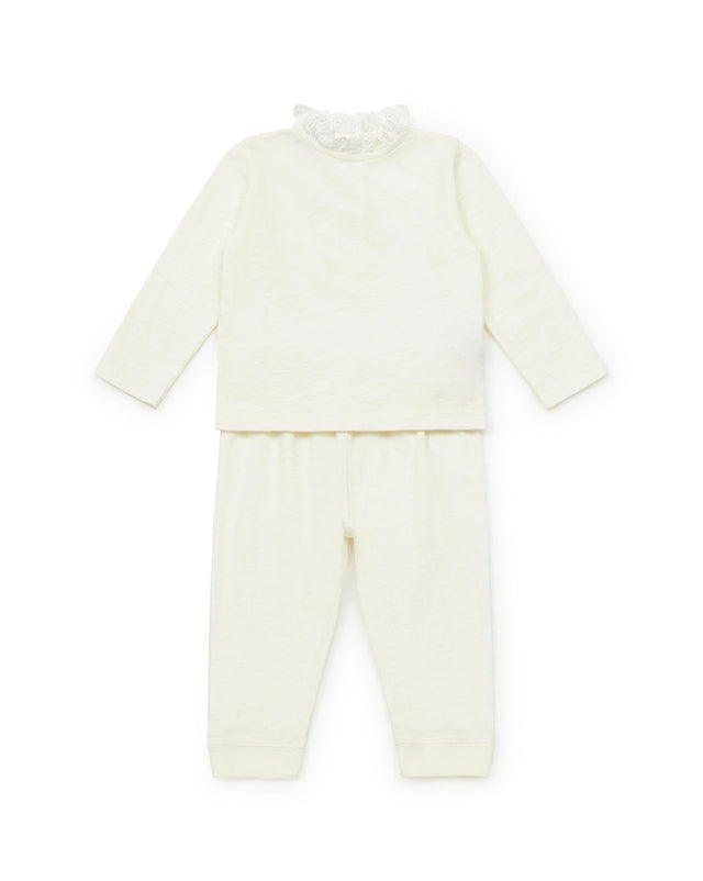 Outfit - Tiliaens Beige Baby In 100% organic cotton - Image principale