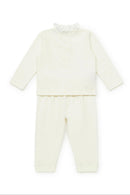 Ensemble - Tiliaens beige Bébé en 100% coton biologique