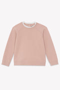 Sweatshirt - Tilia Pink In 100% organic cotton
