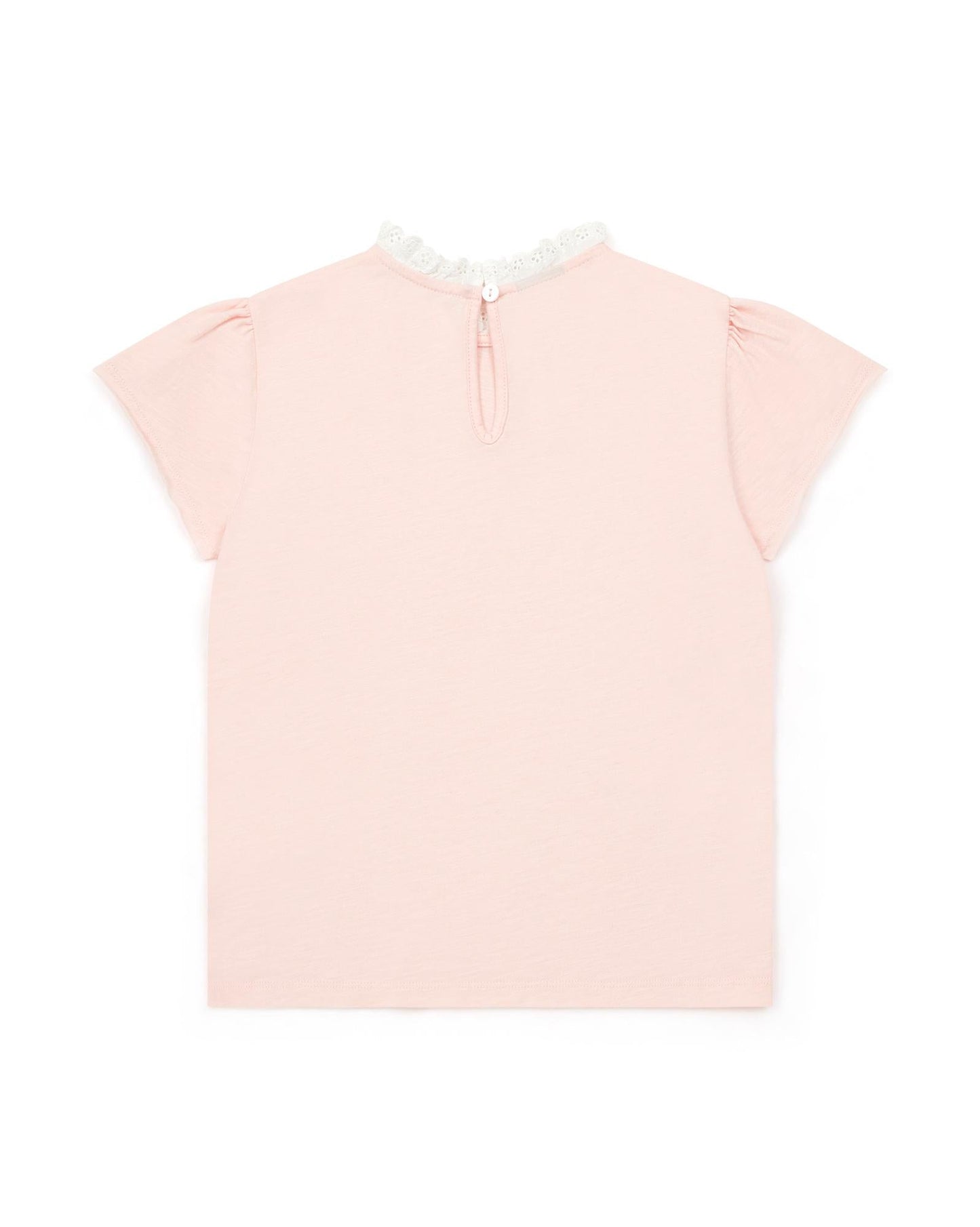 Tiliateef t-shirt Pink In 100% organic cotton