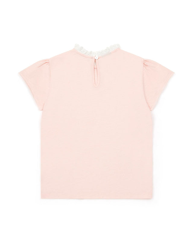 T -shirt - Tiliateef Pink In 100% organic cotton - Image alternative