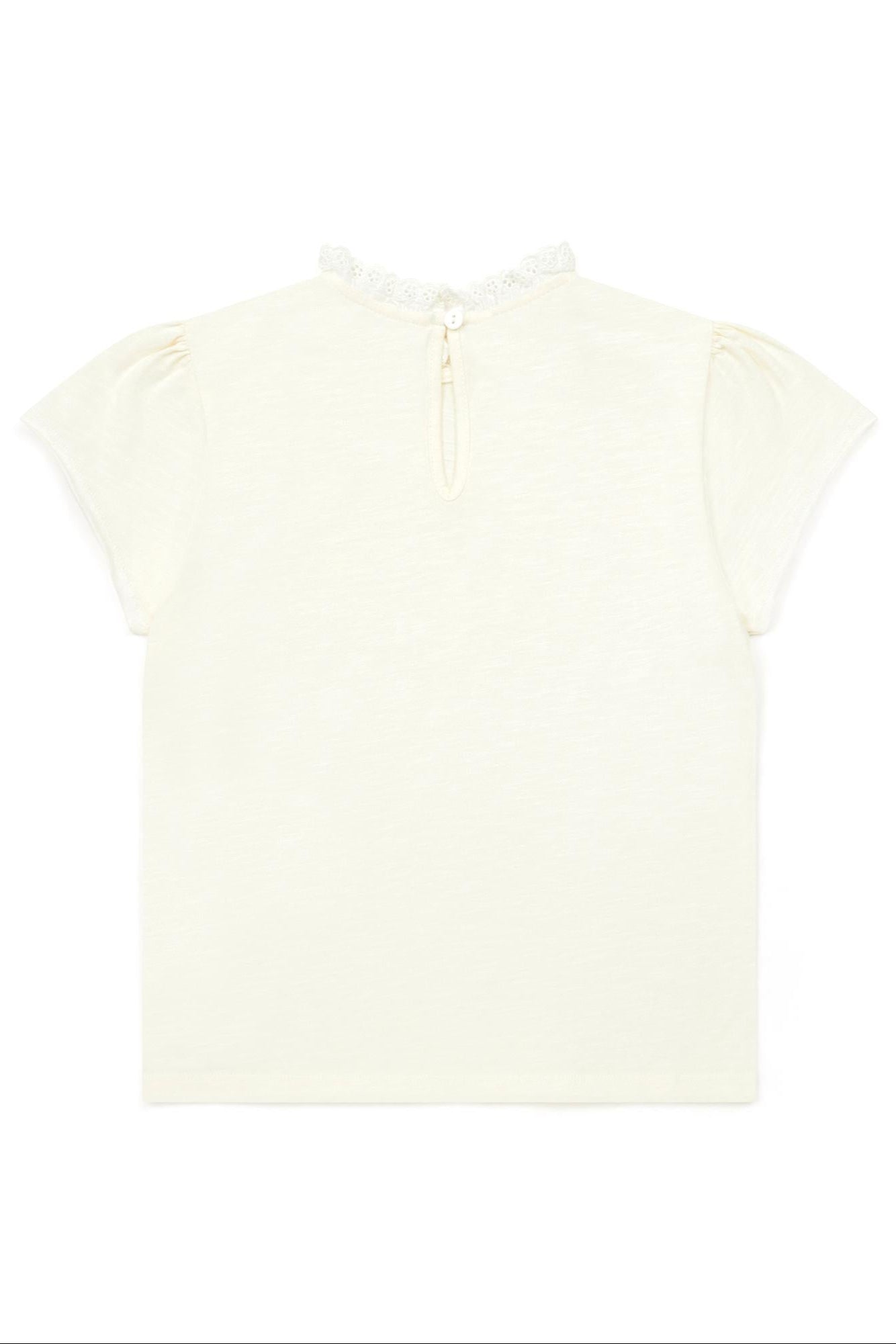 T -shirt - Tiliateef Beige In 100% organic cotton