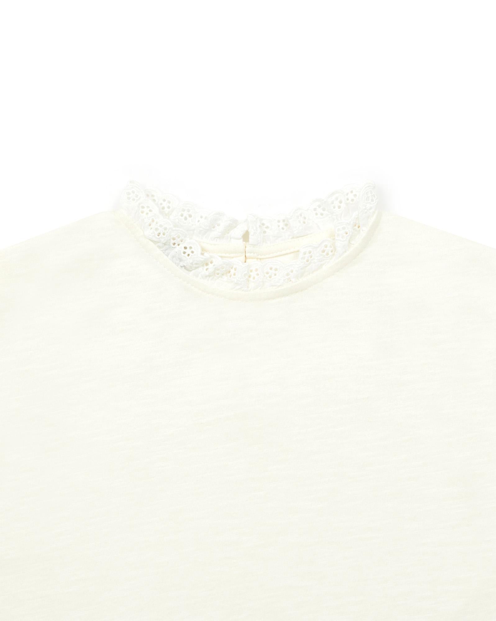 T-shirt Tiliateef beige en 100% coton biologique