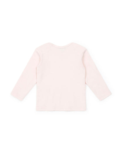 T-shirt Tina Pink Baby In 100% organic cotton