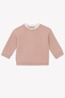Sweat - rose Bébé coton biologique