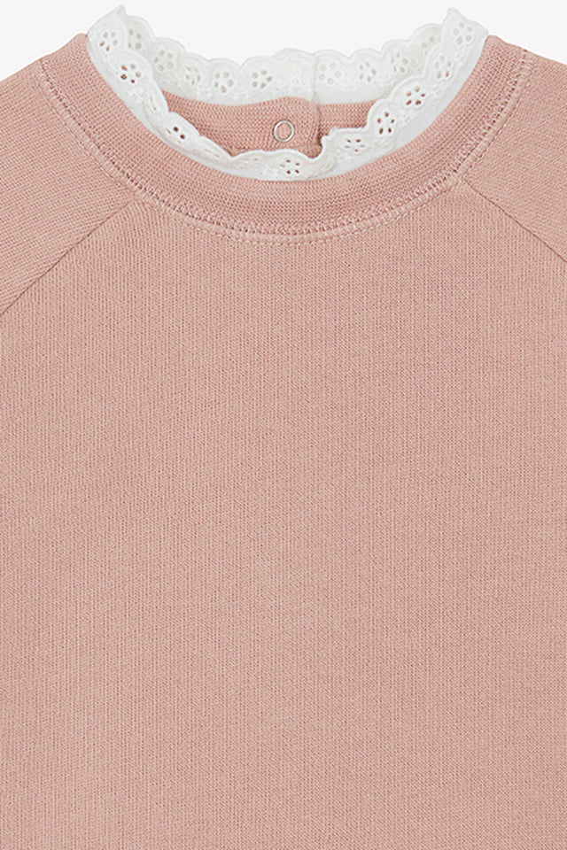 Sweatshirt - Pink Baby In 100% organic cotton - Image alternative