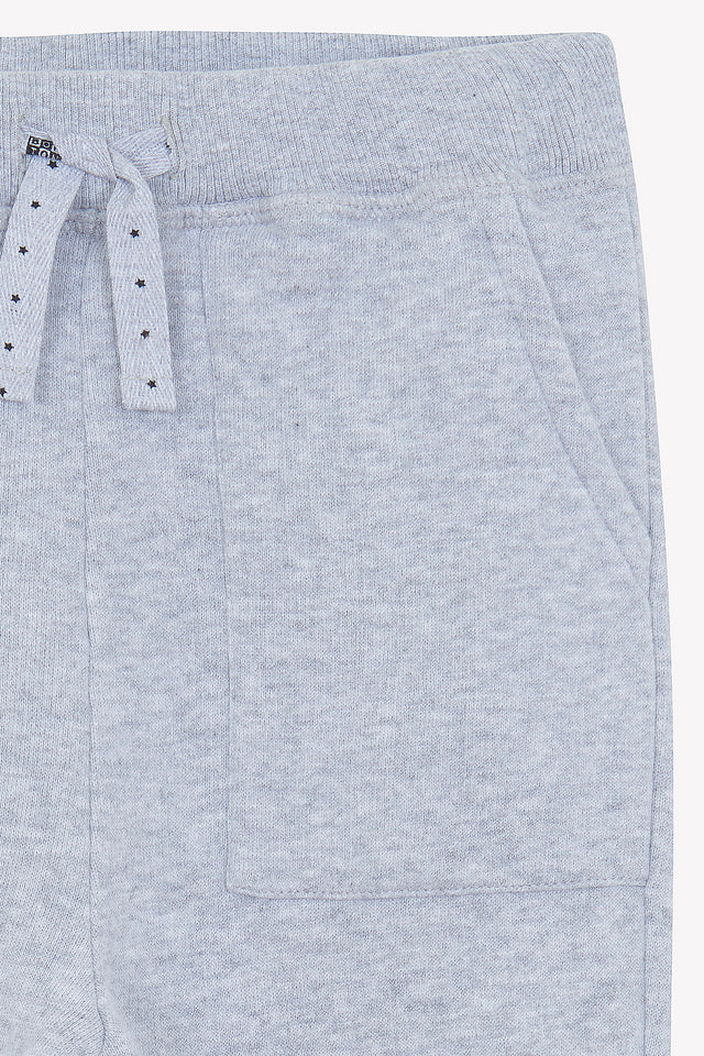 Pantalon - Jogging Tiyog gris en 100% coton biologique - Image alternative