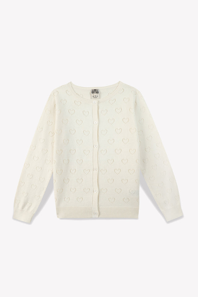 Cardigan - Fille 100% coton bio - Image principale