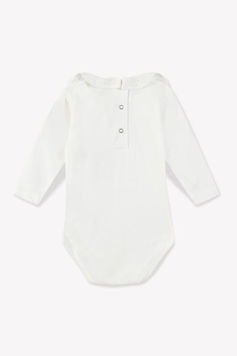 Body - Baby Girl Collar 100% steering wheel Organic cotton - Image principale
