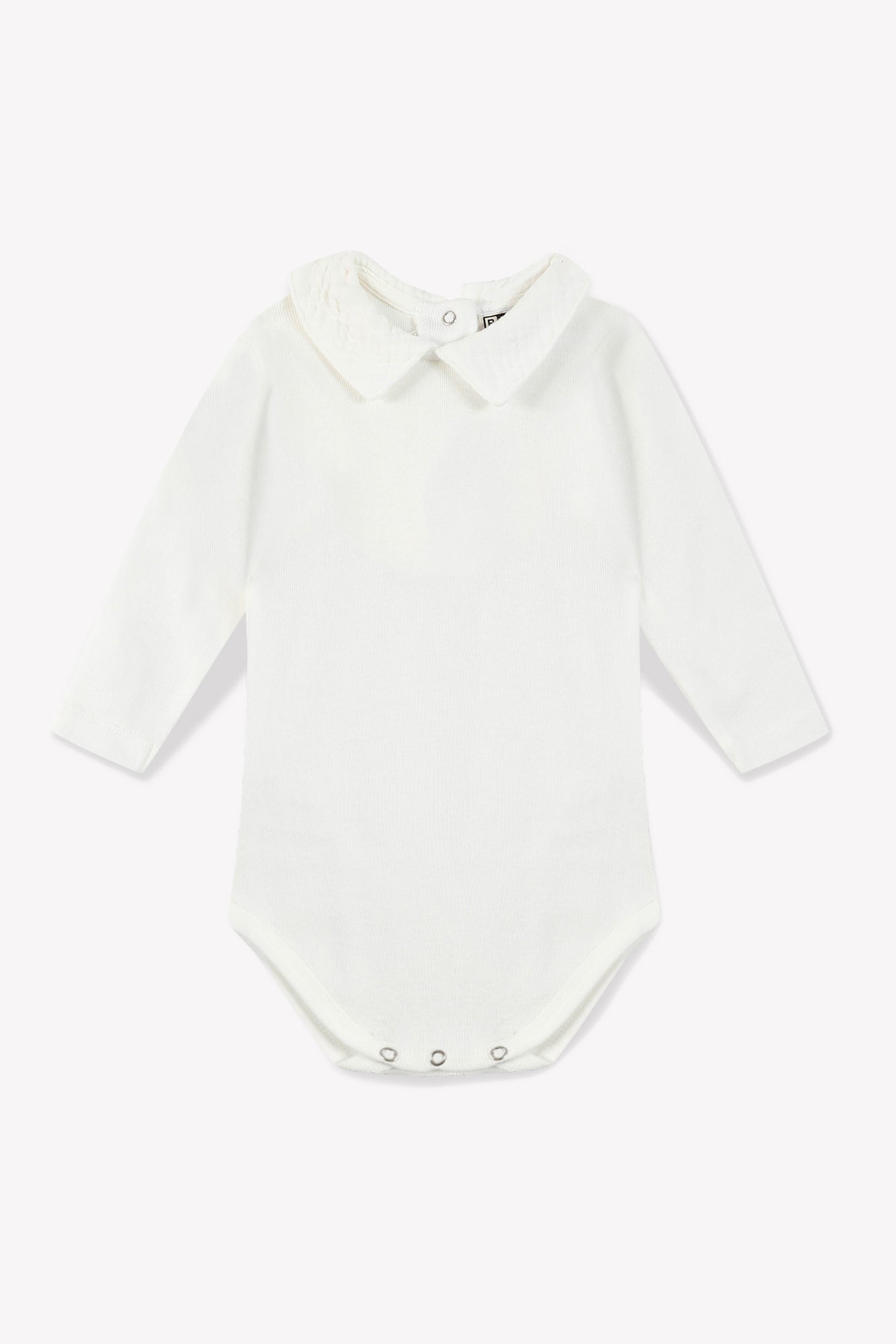 Body - bébé garçon col à revers 100% coton bio