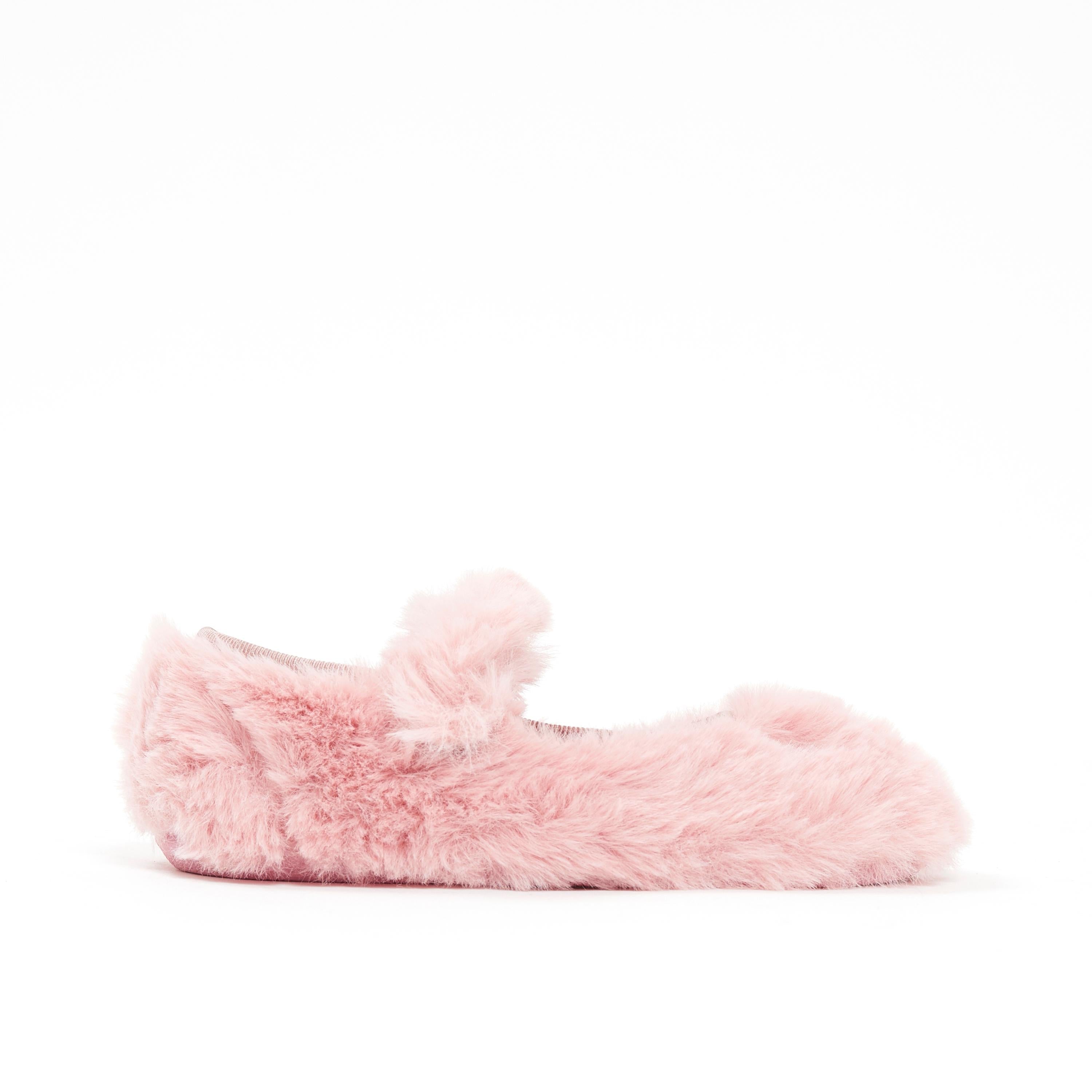 Chaussons fille MIA en fausse fourrure