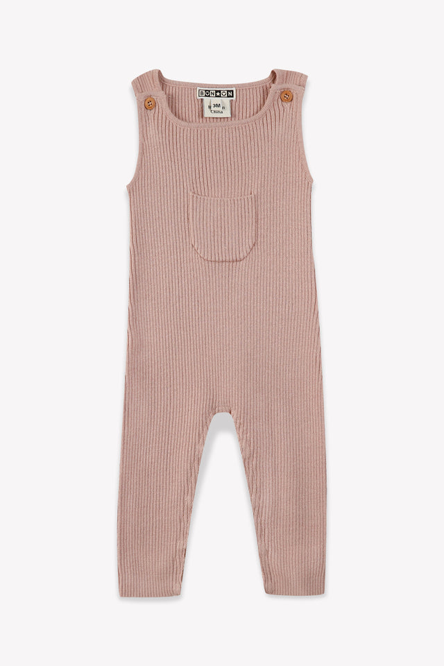 Salopette - bébé laine et coton - Image alternative