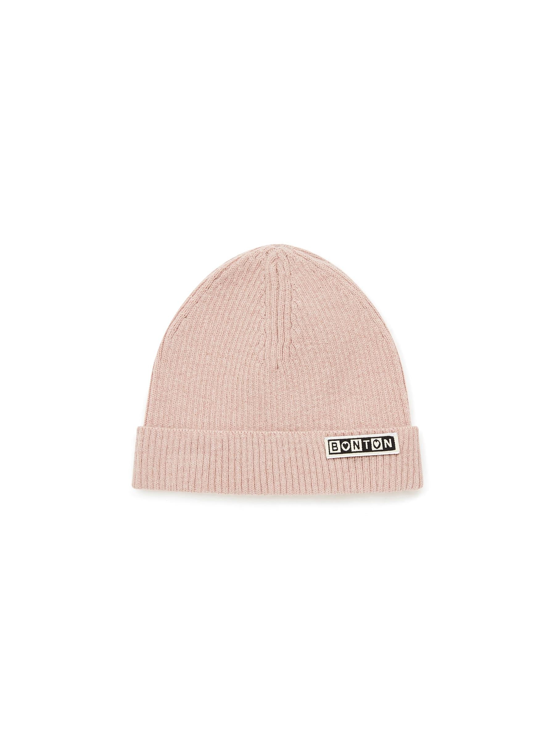 Bonnet bébé laine et coton