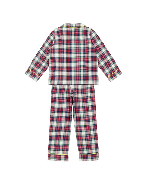 Ensemble - pyjama rouge tartan - Image principale