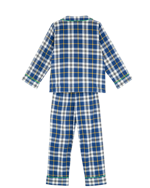 Ensemble - pyjama bleu tartan - Image alternative