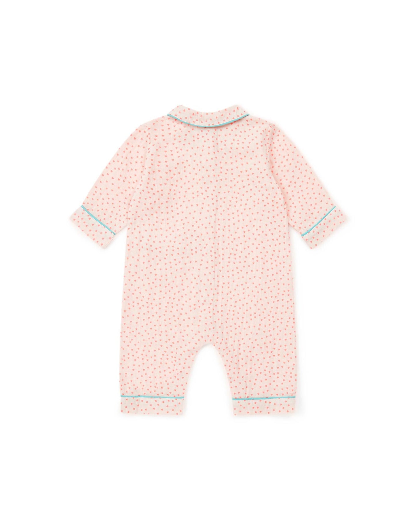 Pajamas - Multicolor Baby Print heart