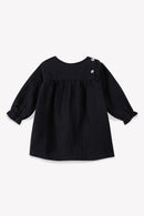 Dress - Long sleeves Baby cotton gauze
