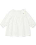 Robe - Pampille creme Bébé en gaze de coton