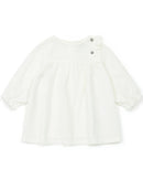 Dress - Pampille CREME Baby in cotton gauze