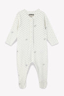 Pajamas - Baby cotton Ribbed stars