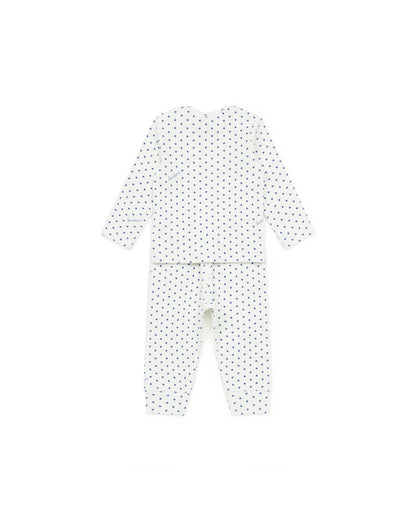Outfit Baby cotton Ribbed stars