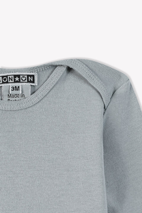 T -shirt - Baby 100% American neckline Organic cotton - Image principale