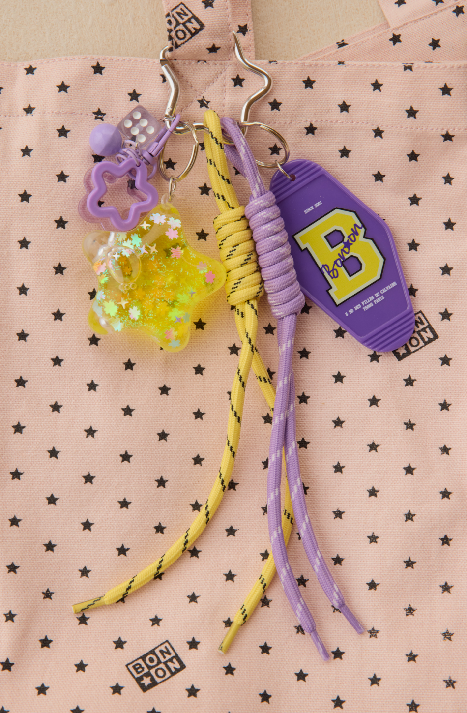Tote bag charm Bonton Paris