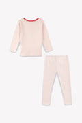 Pajamas - Christmas Girl Santa Staff Eau de Pink