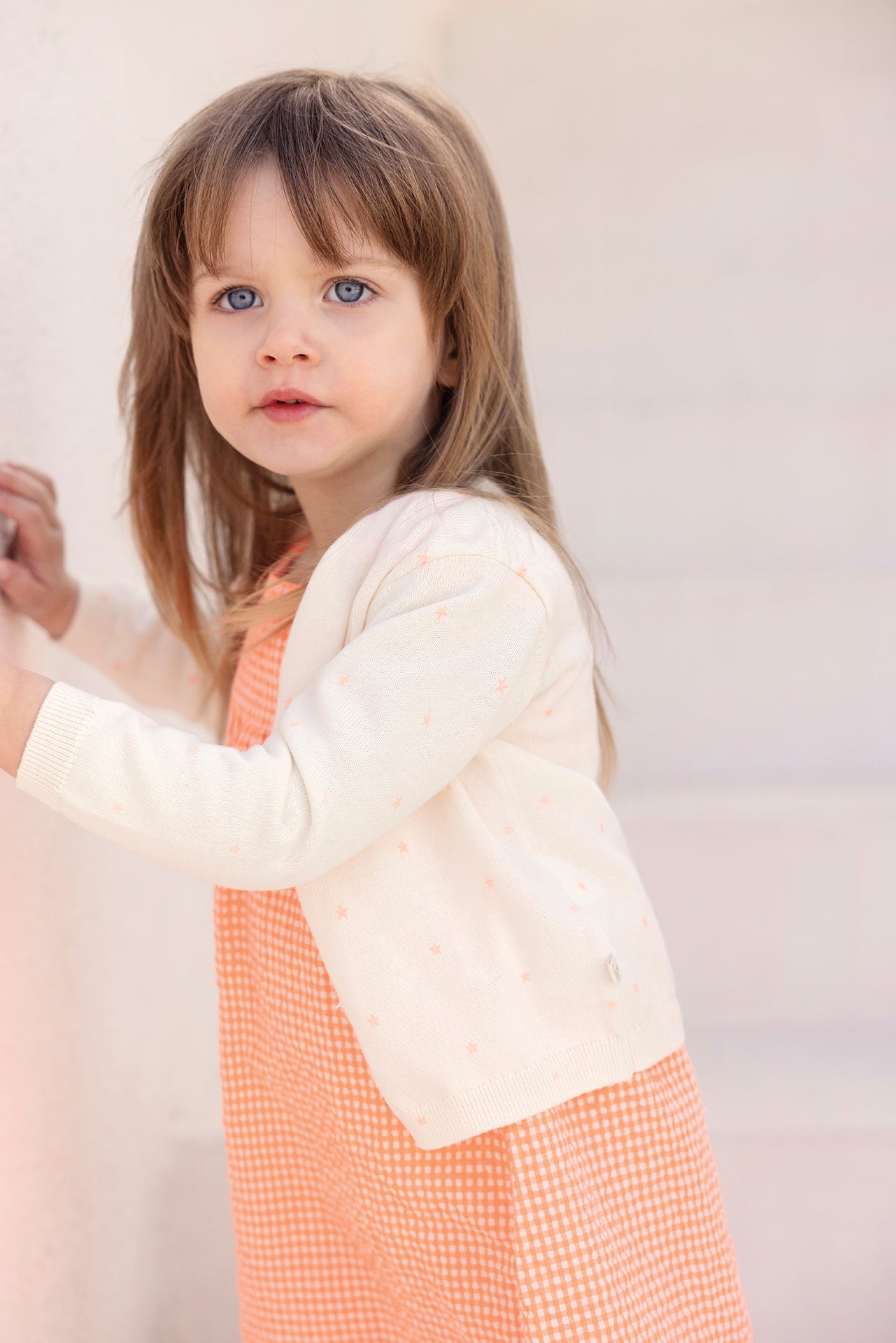 Cardigan - Lilet Star Ecru Bonton