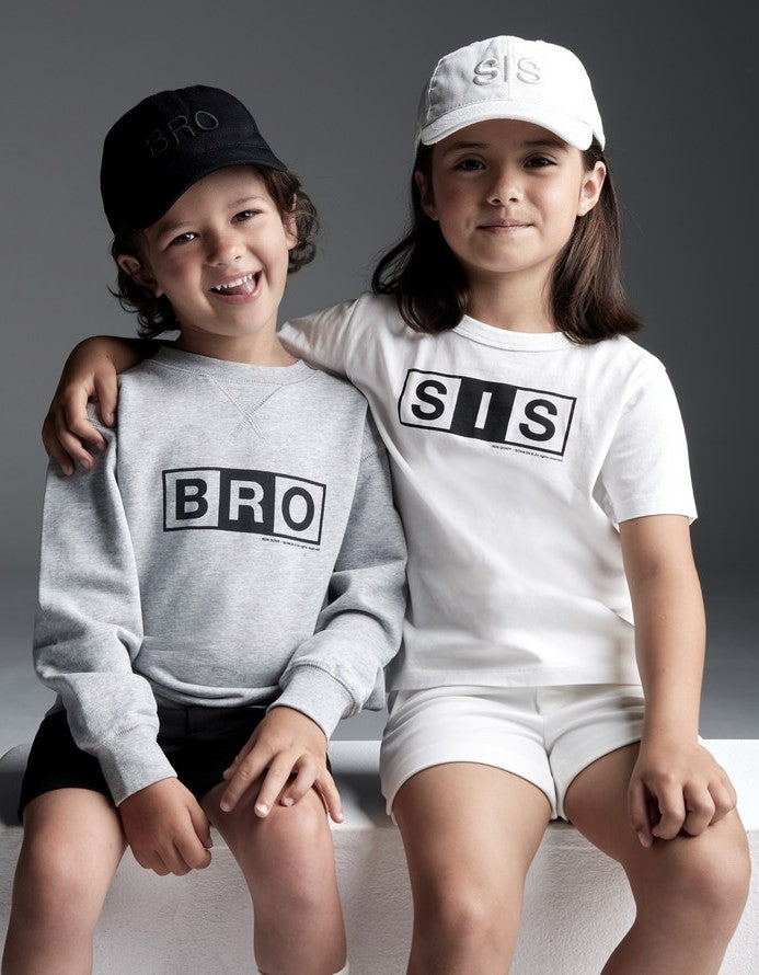 T-shirt - Tubo Sis écru coton BONTON + RON DORFF