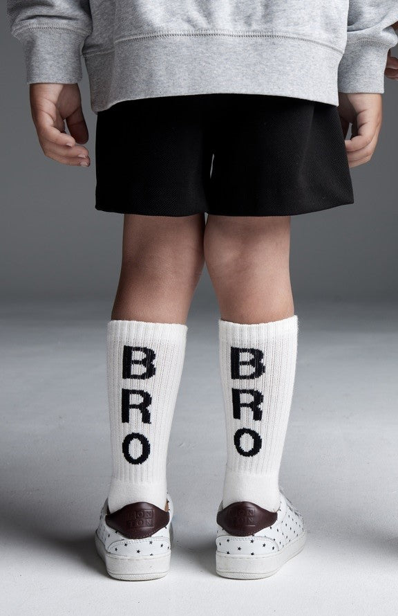 Socks - Bro white Bonton + Ron Dorff