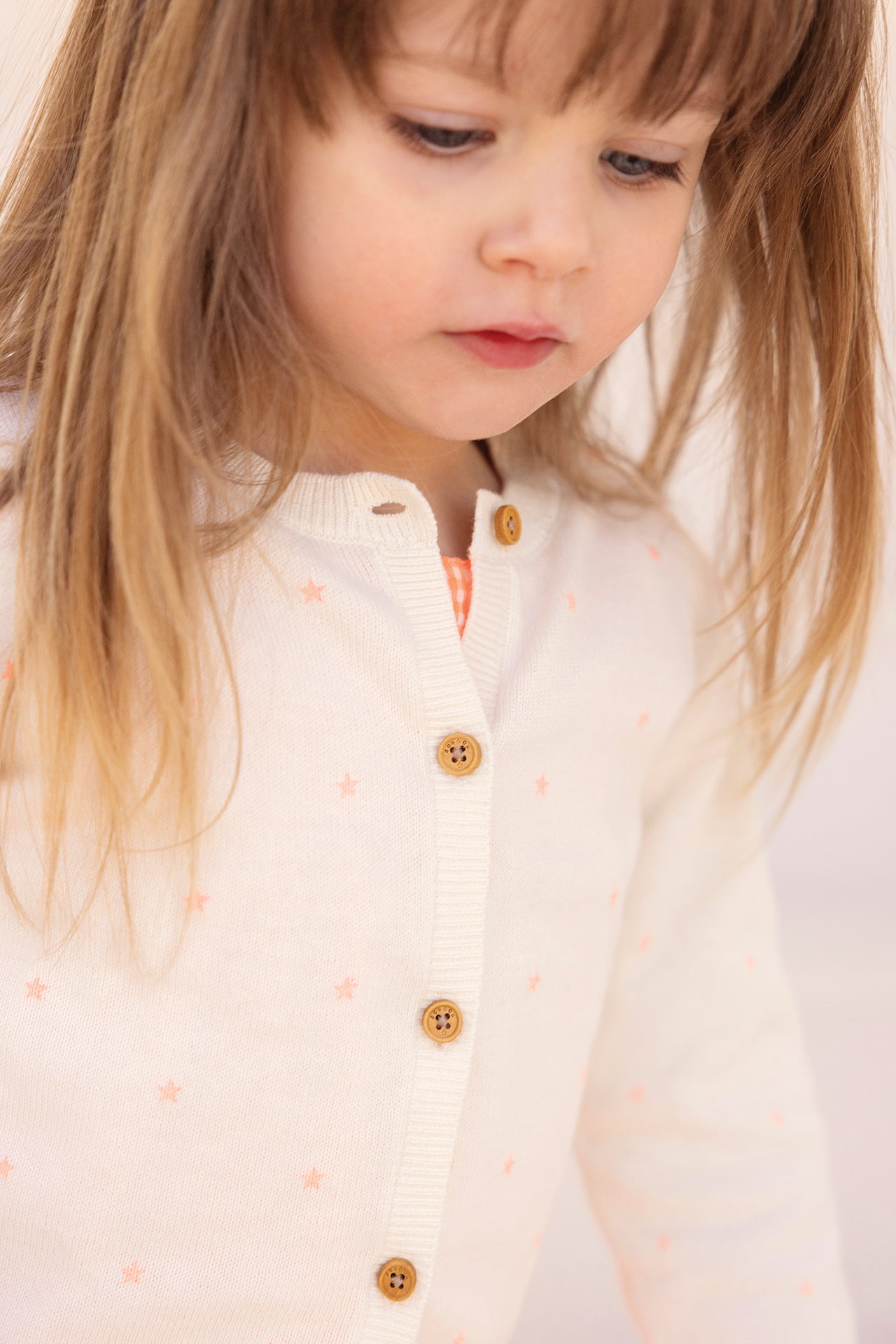 Cardigan - Lilet Star Ecru Bonton