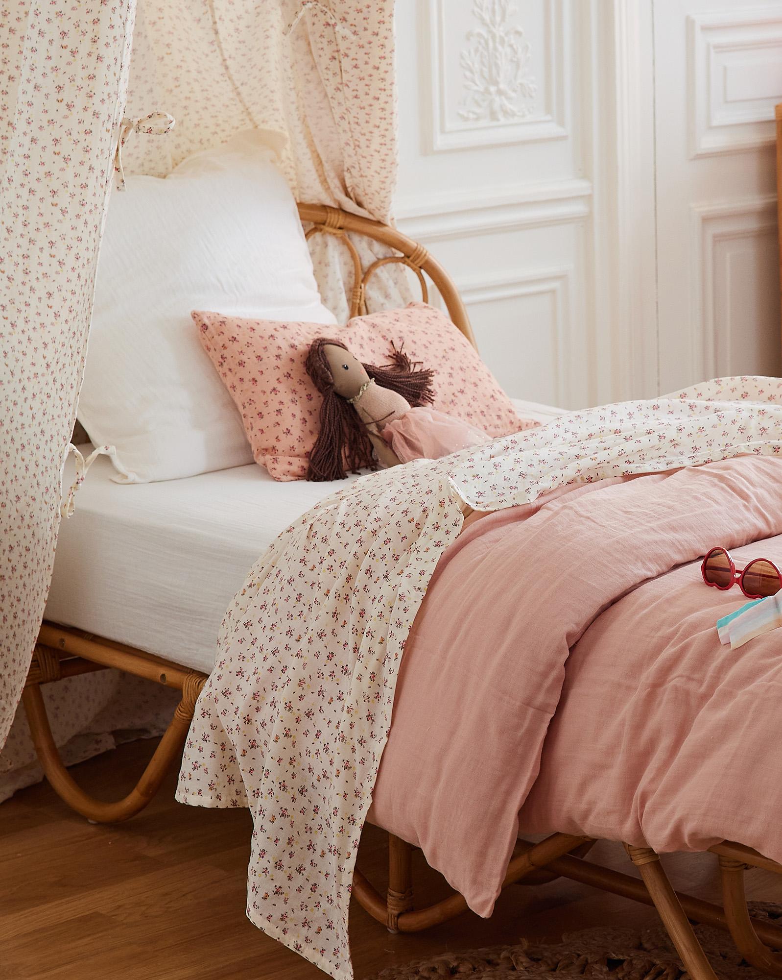 Housse de couette fleurie
