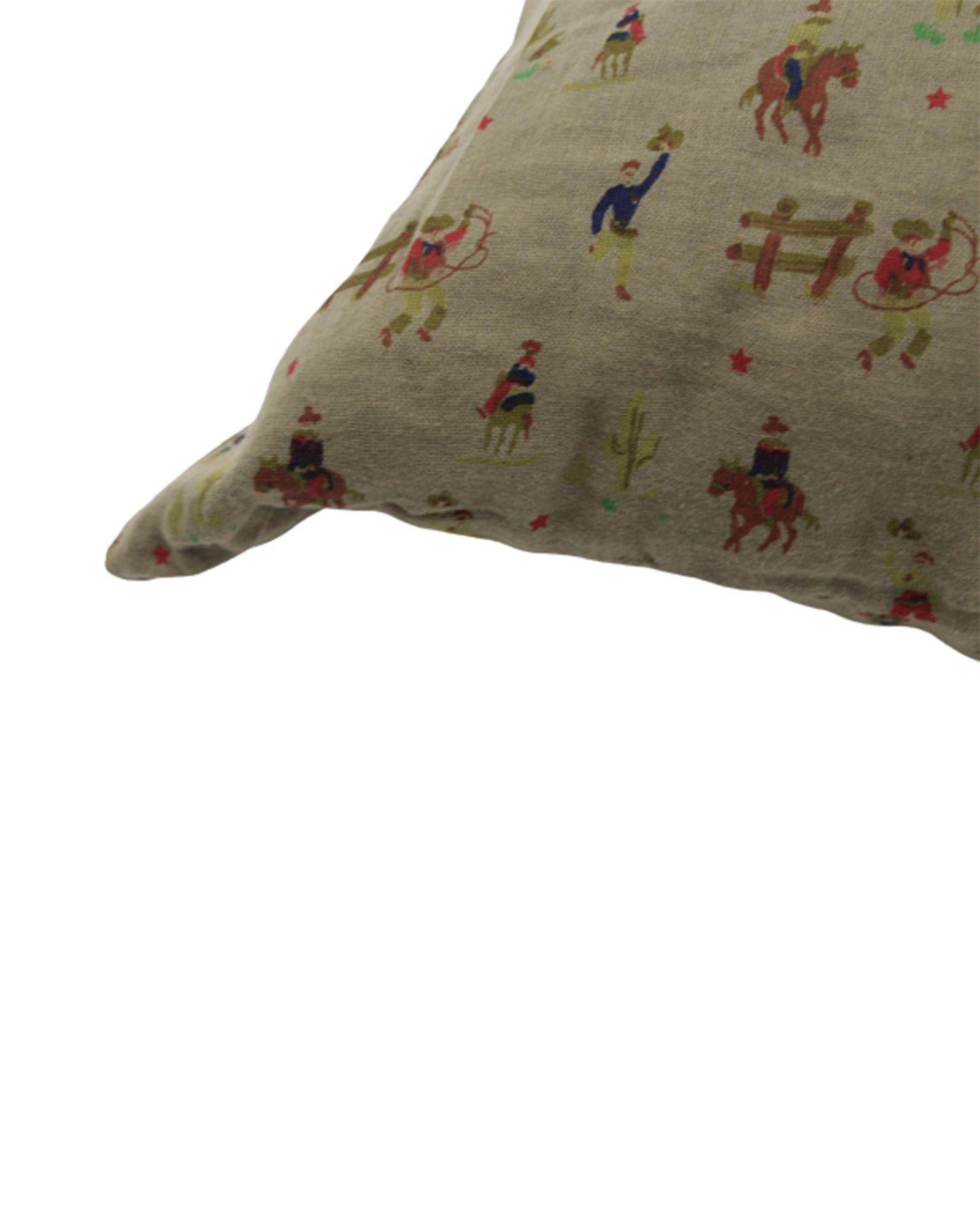 TAIE OREILLER 65X65 CM COWBOY