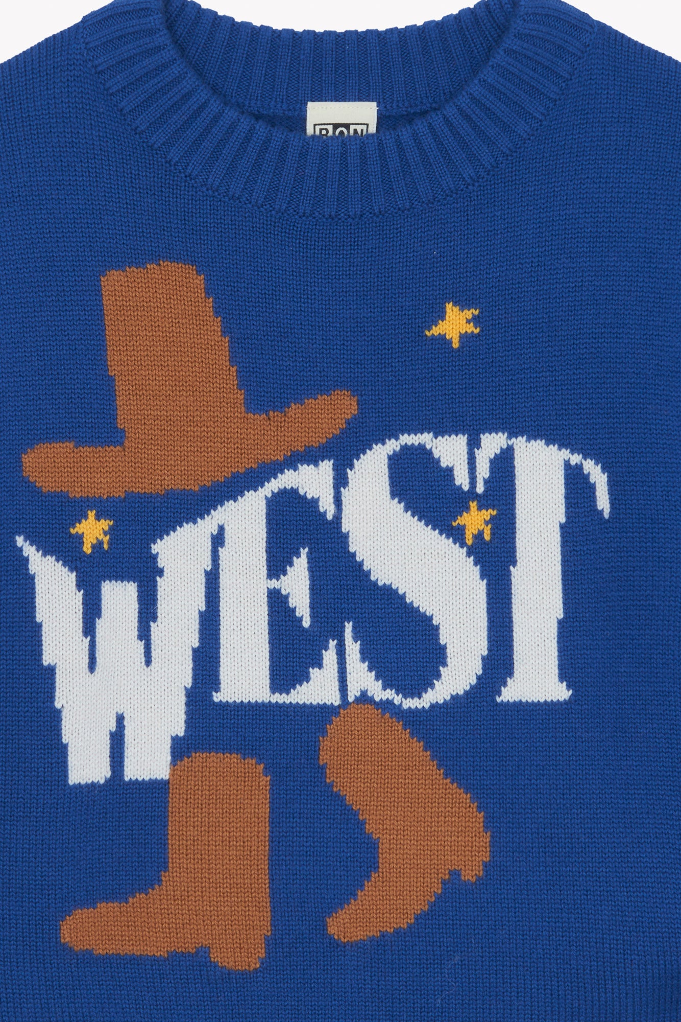 Sweater - Milton West Blue Raw
